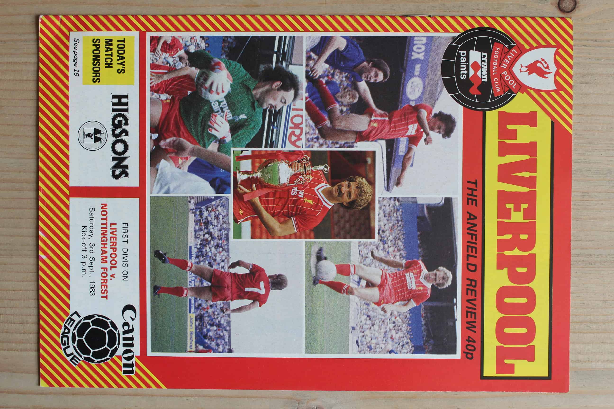 Liverpool FC v Nottingham Forest FC